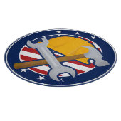 vaderlandslievend vakman snijplank (Hoek)