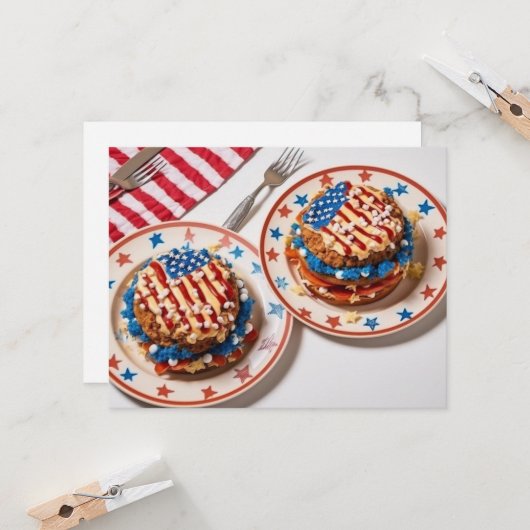 Vaderlandslievende Viering Kaart (Voorkant / Achterkant in situ)