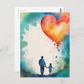 Vaderliefde briefkaart (Voorkant / Achterkant)