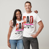 Vaderliefde en vaderschap concept ontwerp t-shirt (Unisex)