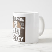 Vaderlijk Erfgoed Vintage Vaderdag Grote Koffiekop (Voorkant rechts)