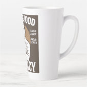 Vaderlijk Erfgoed Vintage Vaderdag  Latte Mok (Rechts)