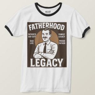 Vaderlijke Erfenis Vintage Vaderdag T-shirt
