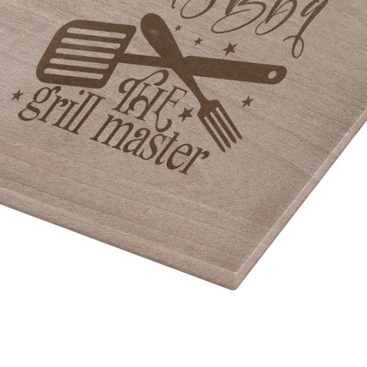 Vaders BBQ de Grill Master snijplank (Hoek)