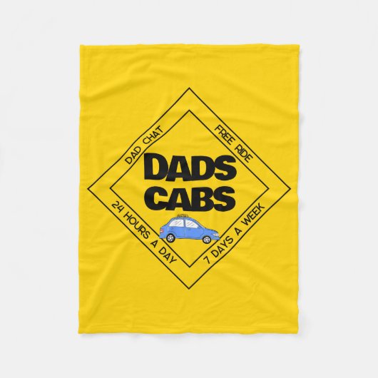 Vaders Cabs Fleece Deken (Voorkant)