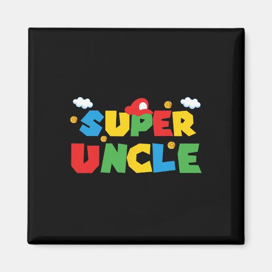 vaders dag cadeau oom cadeau van nicht neefje zus magneet (Voorkant)