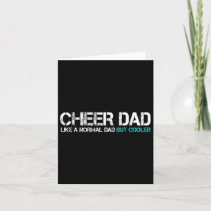Vaders Dag Cheer Pap Echtgenoot Cheerleader Pap Ma Kaart