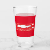 Vaders dag design juist antwoord beste vader glas (Achterkant)