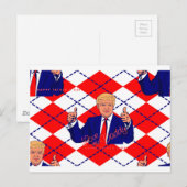vaders dag donald trump briefkaart (Voorkant / Achterkant)