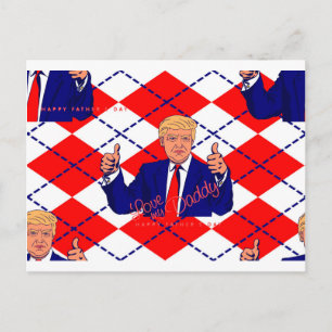 vaders dag donald trump briefkaart