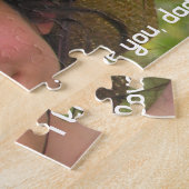 Vaders Dag Foto Liefde Je vader gepersonaliseerd Legpuzzel (Zijkant)