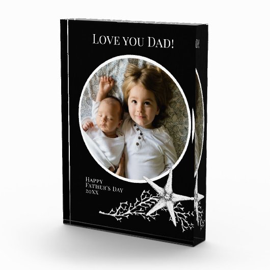 Vaders Dag Foto met koraal en staarvis (Rechts)