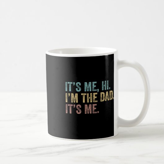vaders dag het is me hoi ik ben de vader zijn ik v koffiemok (Rechts)