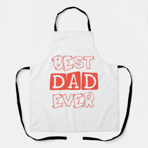 Vaders dag liefde beste papa ooit - Stijlvol eerbe Schort