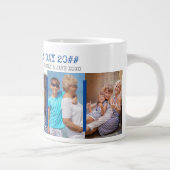 Vaders Dag Modern 5 Foto Blauwe Grijs Grote Koffiekop (Rechts)