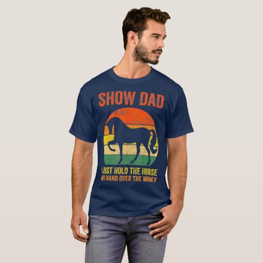 Vaders Dag Paard Show Pap T-shirt
