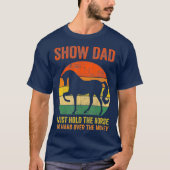 Vaders Dag Paard Show Pap T-shirt (Voorkant)