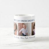 Vaders Dag Pap 3 Foto Collage Koffiemok (Center)