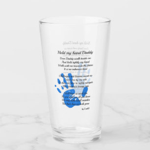 Vaders Dag Pap POEM hou mijn hand vast Glas