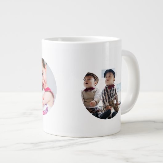 Vaders Dag Pap POEM hou mijn hand vast Grote Koffiekop (Voorkant rechts)