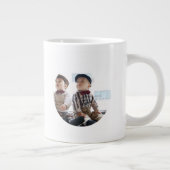 Vaders Dag Pap POEM hou mijn hand vast Grote Koffiekop (Rechts)