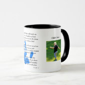 Vaders Dag Pap POEM hou mijn hand vast Mok (Voorkant rechts)