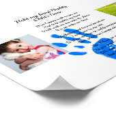 Vaders Dag Pap POEM hou mijn hand vast Poster (Hoek)