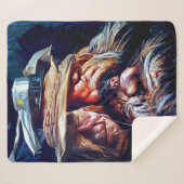 vaders dag sherpa deken (Voorkant (horizontaal))