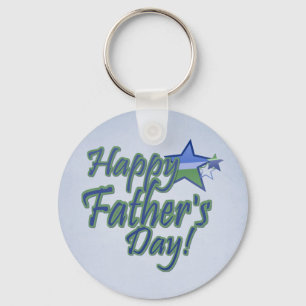 vaders dag ster sleutelhanger