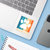 vaders dag sticker (Laptop met iPhone)