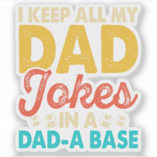 vaders dag sticker (Voorkant)