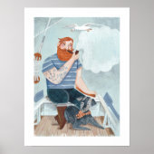 Vaders-dag superheld-zeilor poster (Voorkant)