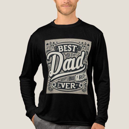 vaders dag Tri-Blend shirt (Voorkant volledig)