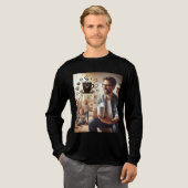 vaders dag Tri-Blend shirt (Voorkant)