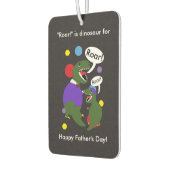 Vaders Dag Tyranosaurus Rex Cute Personaliseer Luchtverfrisser (Links)