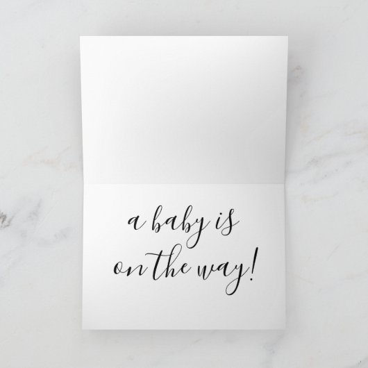 Vaders Dag Zwangerschap Aankondiging slechts een b (Binnen)