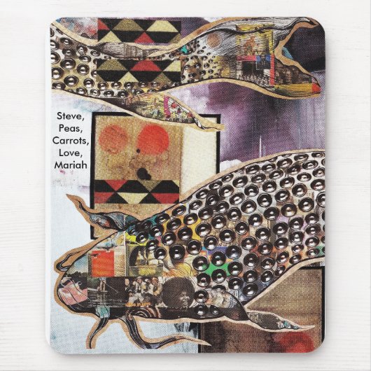 vaders day_0002, Steve,Peas,Carrots,Love,Mariah Muismat (Voorkant)