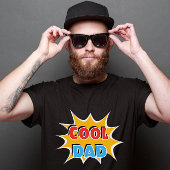 Vaders Day Comic Book Cool Dad Mannen T-shirt
