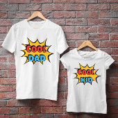 Vaders Day Comic Book Style Cool Dad Mannen T-shirt