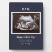 Vaders Day Script Baby echo foto papa Fotoplaat (voorkant)