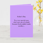 Vader's DayNaar een bijzonder man, die net op... Kaart (Gele Bloem)