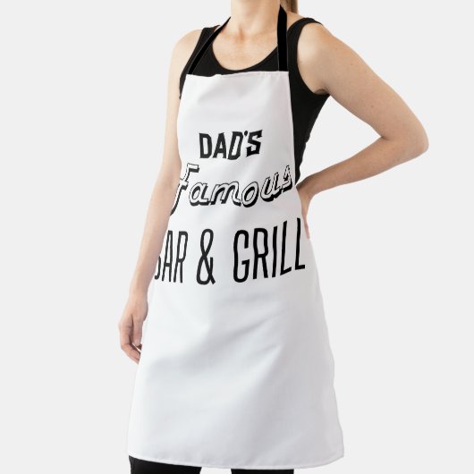 Vader's Famous Bar & Grill Grappige BBQ Schort (Insitu)