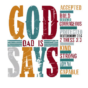 Vaders God zegt papa T-shirt