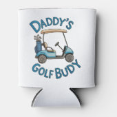 Vader's Golf Buddy Golfen Vaderdag Papa Blikjeskoeler (Voorkant)
