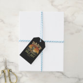 Vader's Golfdag Cadeaulabel (Met Touw)