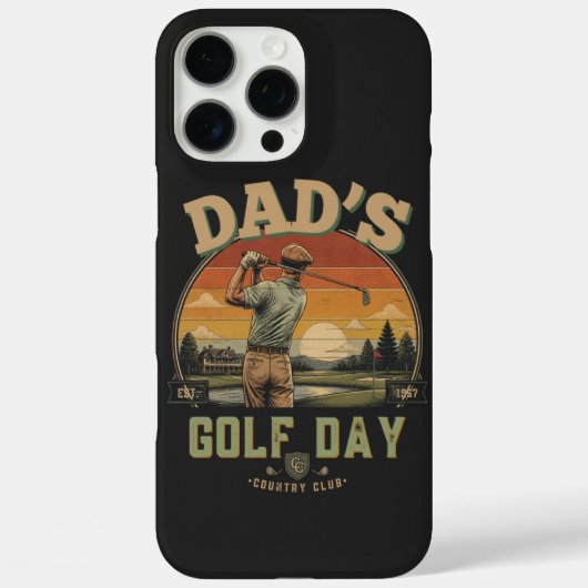 Vader's Golfdag Case-Mate iPhone Case (Achterkant)