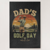 Vader's Golfdag Legpuzzel (Verticaal)