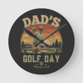 Vader's Golfdag Ronde Klok (Voorkant)