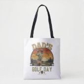 Vader's Golfdag Tote Bag (Voorkant)