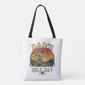 Vader's Golfdag Tote Bag (Achterkant)